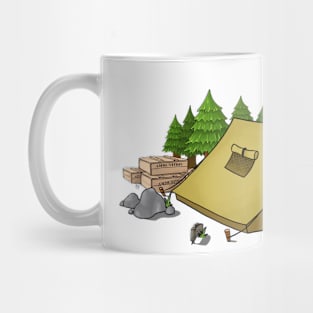 no camping! Mug